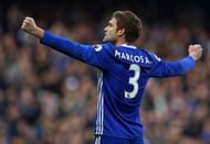 Chelsea's goal scoring defender Marcos Alonso